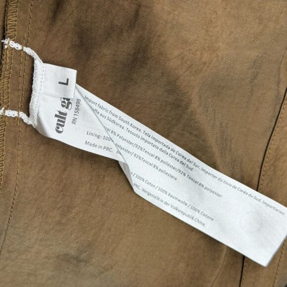 🆕 CULT GAIA 🧿 NWOT Romia Button-Detail Dress, Affogato Brown - Sz L - Picture 12 of 12